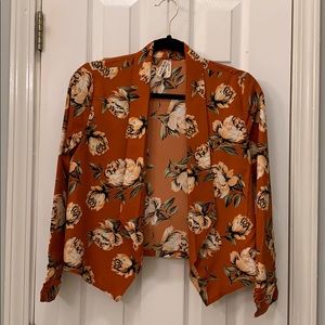 Live for truth structured cardigan